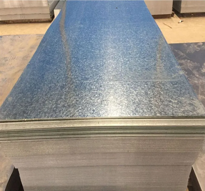 Galvanized steel plate